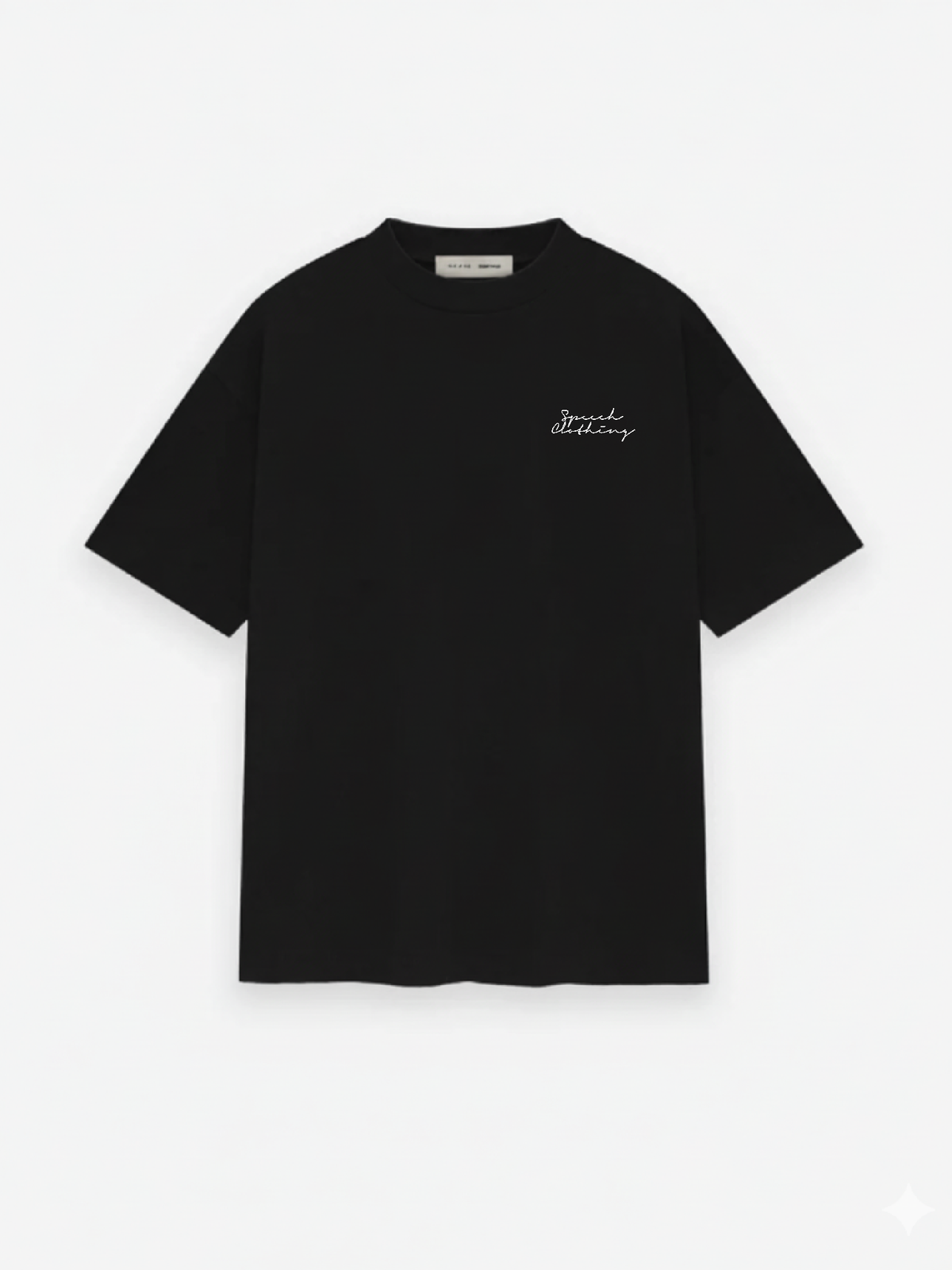 STICKS & STONES heavyweight oversized T-shirt by SPEECH CLOTHING