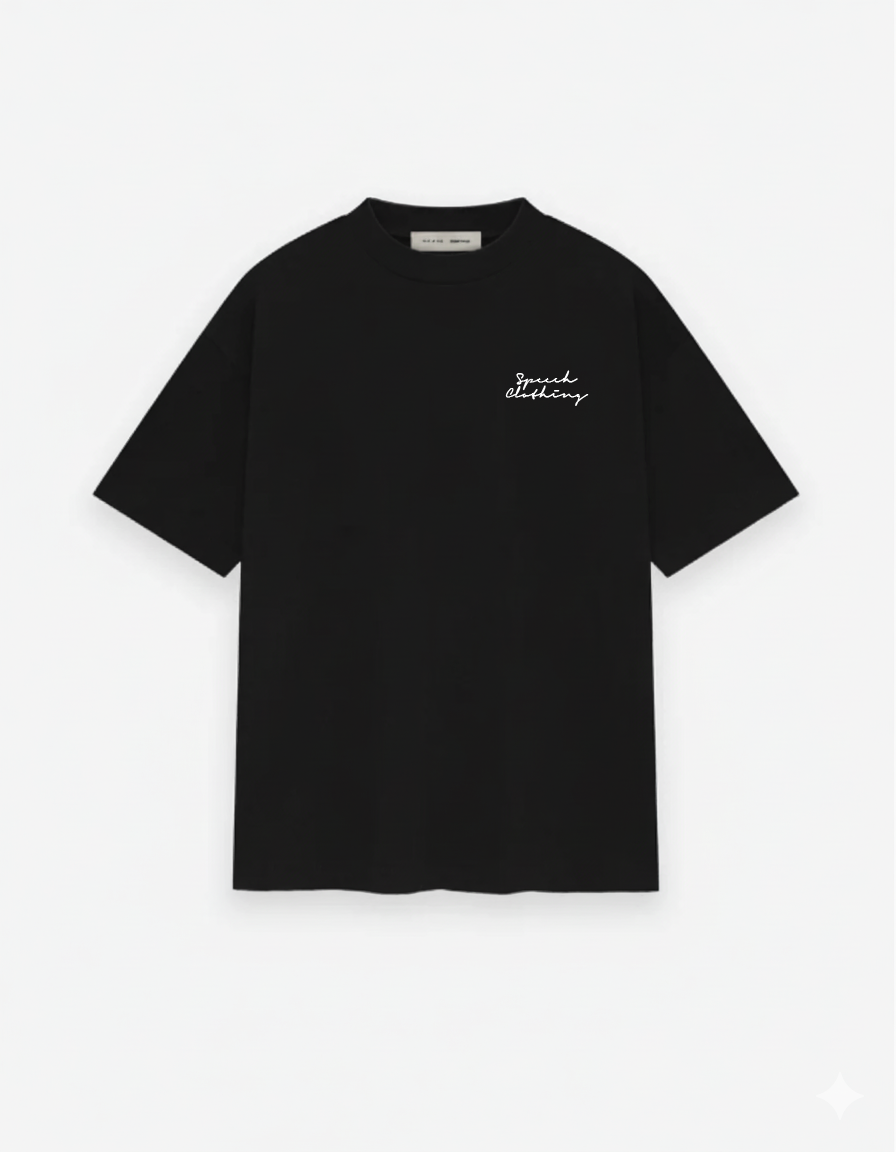 SPEECH CLOTHING heavyweight oversized T-shirt