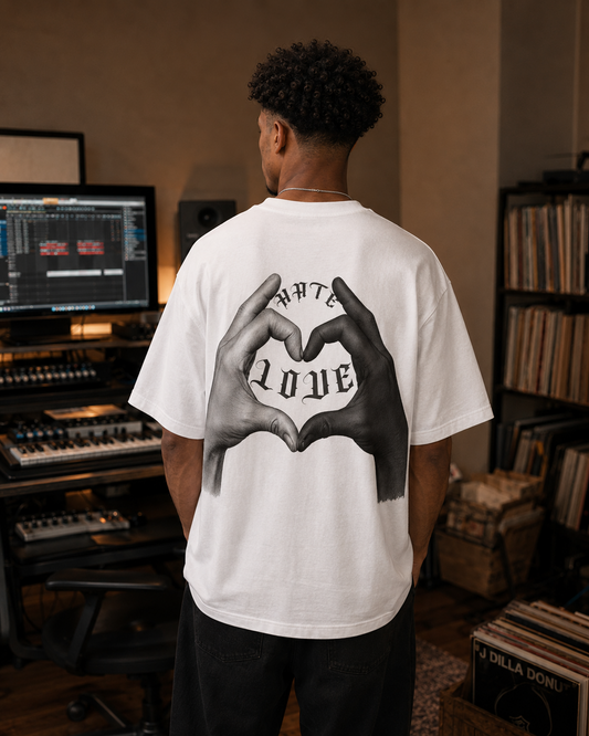 CHOOSE LOVE heavyweight oversized T-shirt by SPEECH CLOTHING
