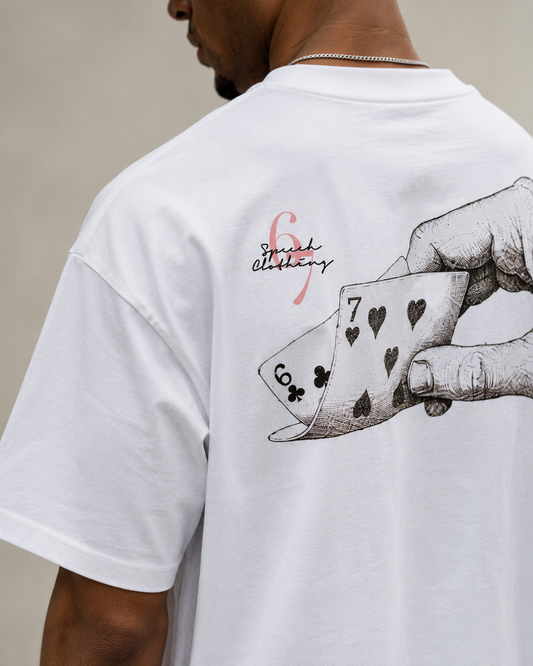 WHO'S TURN 6/7 heavyweight oversized T-shirt by SPEECH CLOTHING