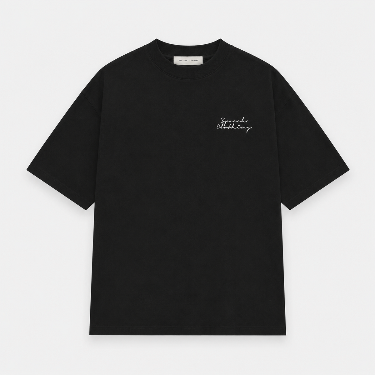 SPEECH CLOTHING heavyweight oversized T-shirt