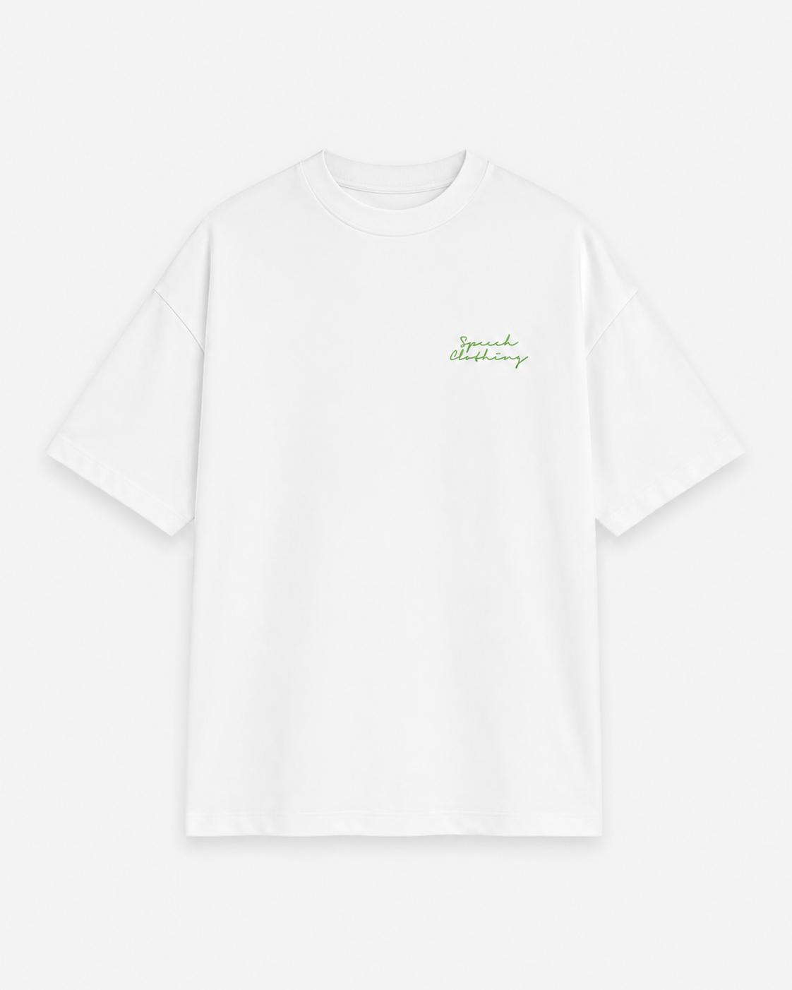 SAY LESS heavyweight oversized T-shirt by SPEECH CLOTHING