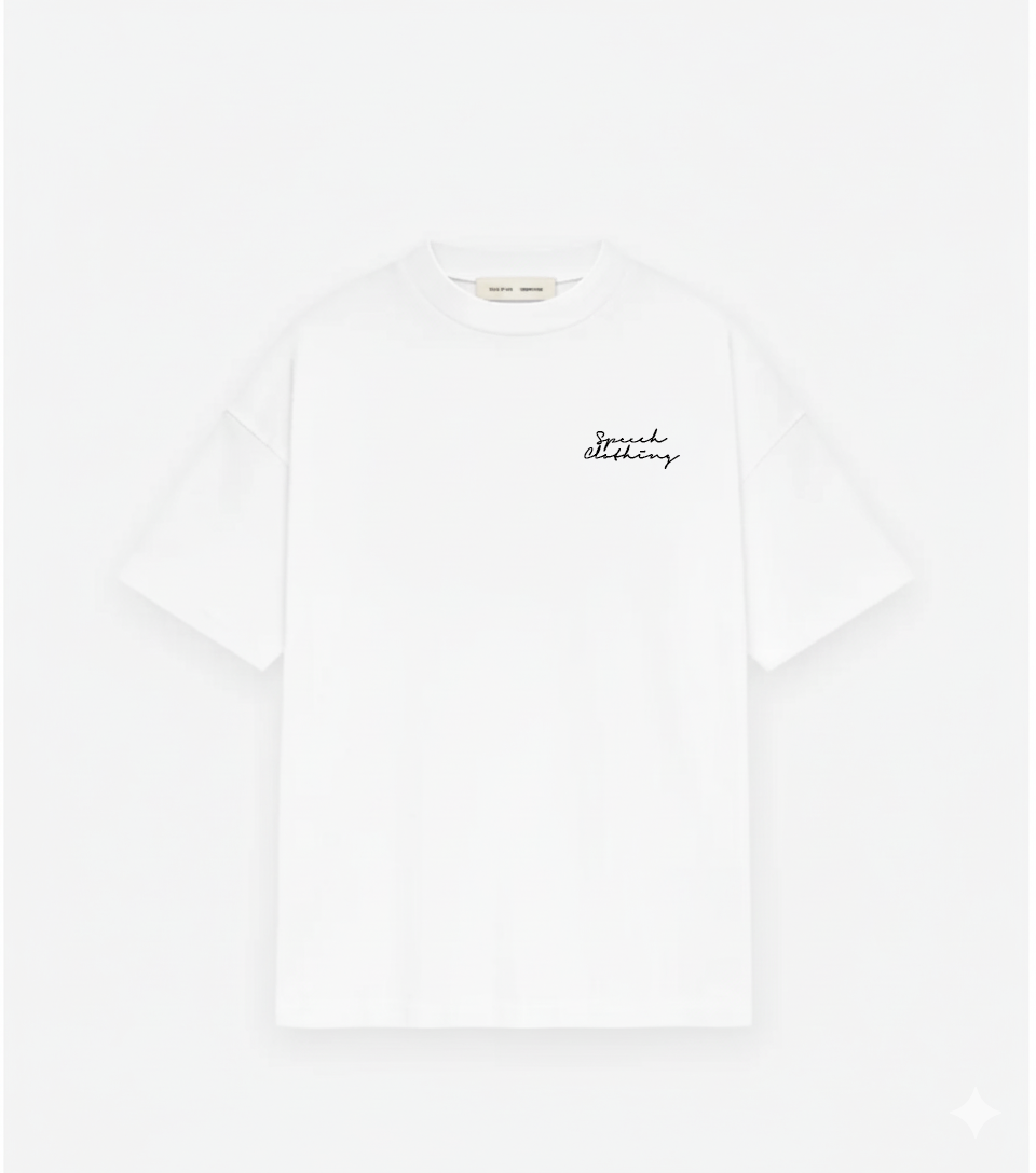 NO EVIL | 280 GSM heavyweight cotton · Oversized fit · Dropped shoulders
