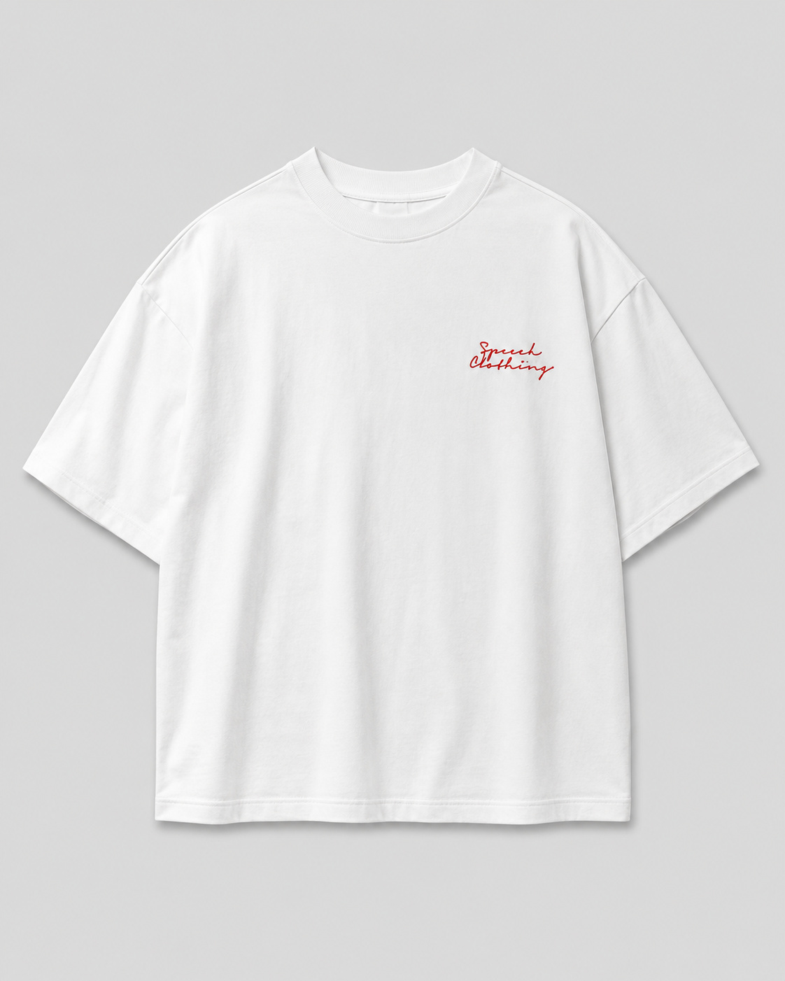 ONE WORLD heavyweight oversized T-shirt by SPEECH CLOTHING