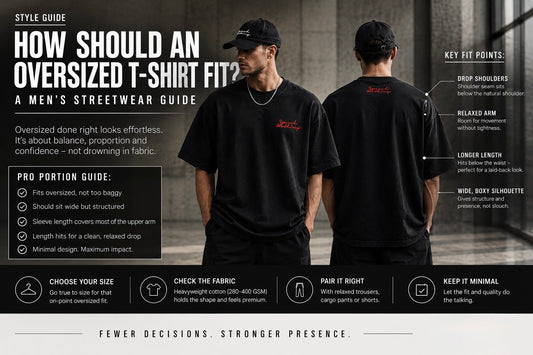 How Should an Oversized T-Shirt Fit? A Men’s Streetwear Guide