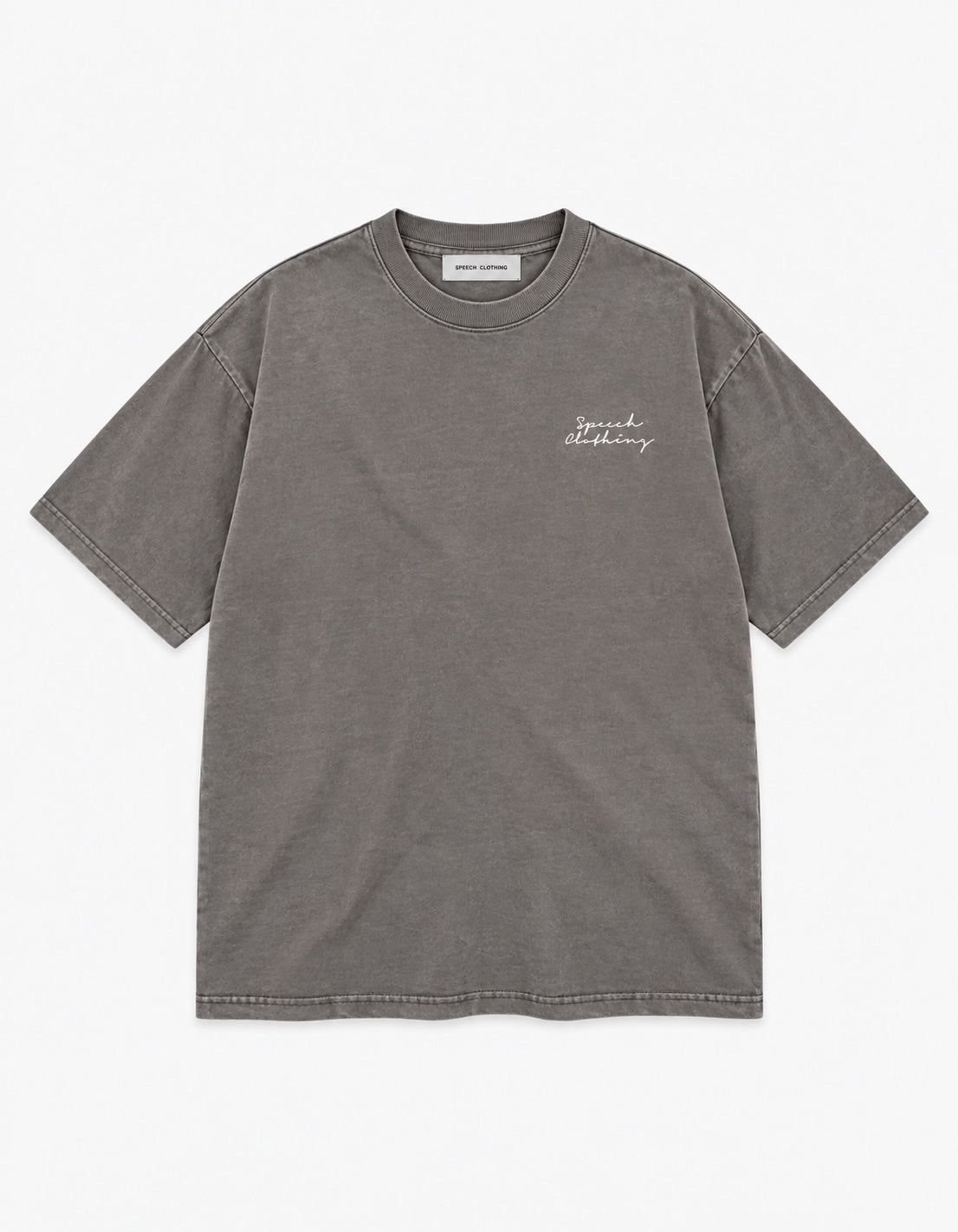 AURA Stone Wash Tee, SPEECH CLOTHING alternate product view.