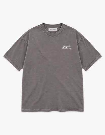 AURA Stone Wash Tee, SPEECH CLOTHING alternate product view.