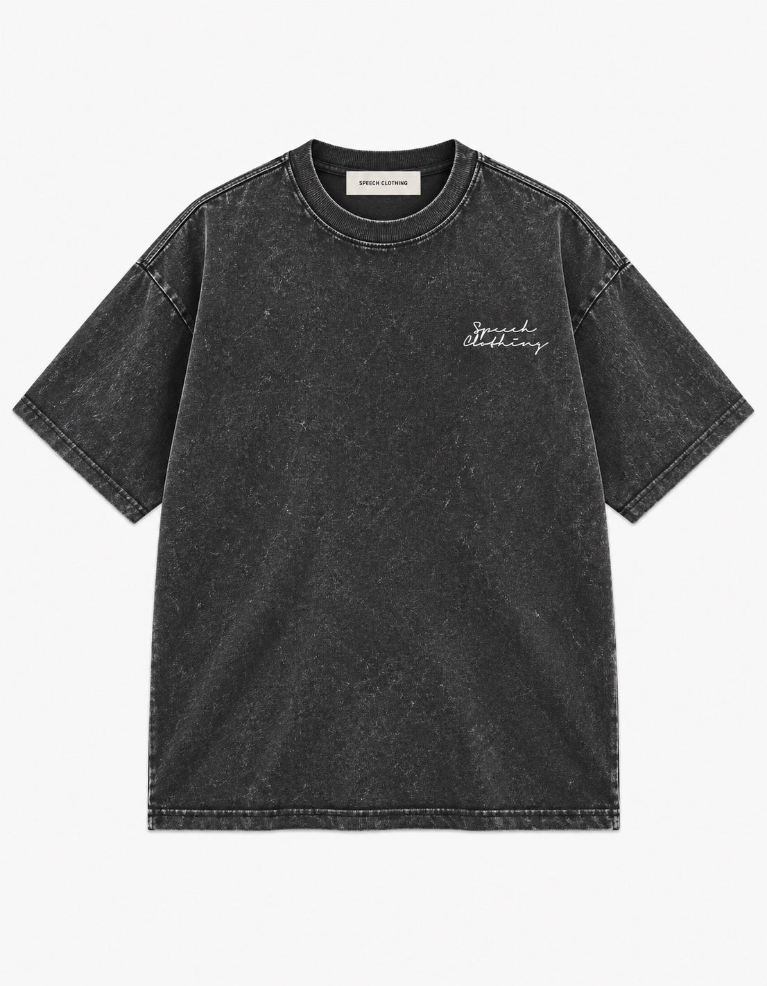 AURA Stone Wash Tee, SPEECH CLOTHING alternate product view.