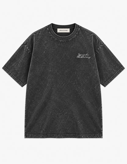 AURA Stone Wash Tee, SPEECH CLOTHING alternate product view.