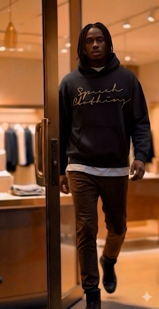 LOYALTY | 350 GSM heavyweight cotton · Oversized hoodie · Dropped shoulders