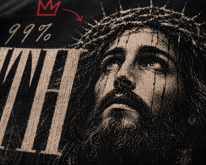 FAITH TEE | 280 GSM Heavyweight Oversized T-Shirt