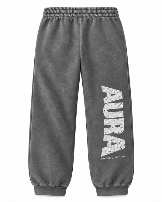 AURA Faded Tracksuit Bottoms