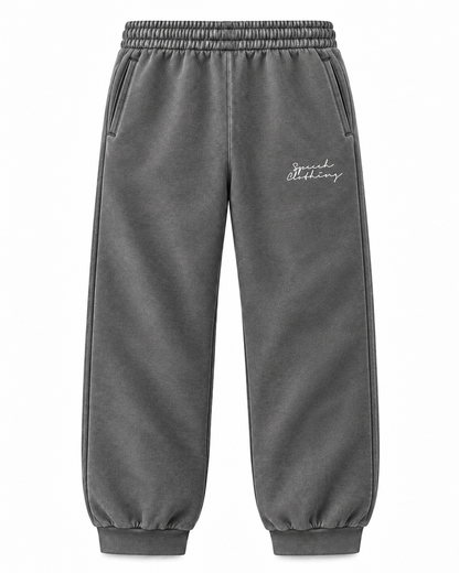 AURA Faded Tracksuit Bottoms