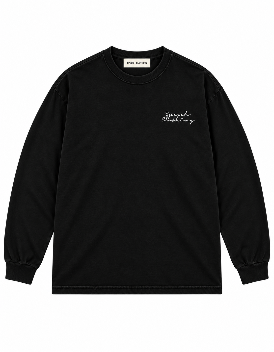 AURA Long Sleeve Tee, SPEECH CLOTHING alternate product view.