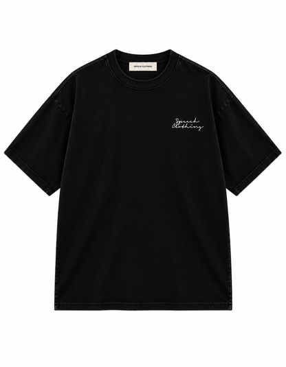 AURA Heavy Tee, SPEECH CLOTHING alternate product view.