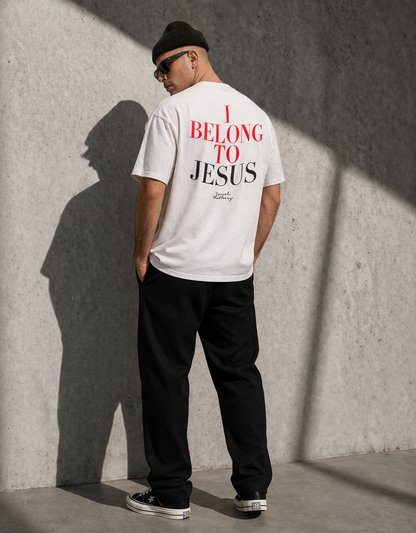 BELIEVER | 280 GSM heavyweight cotton · Oversized fit · Dropped shoulders