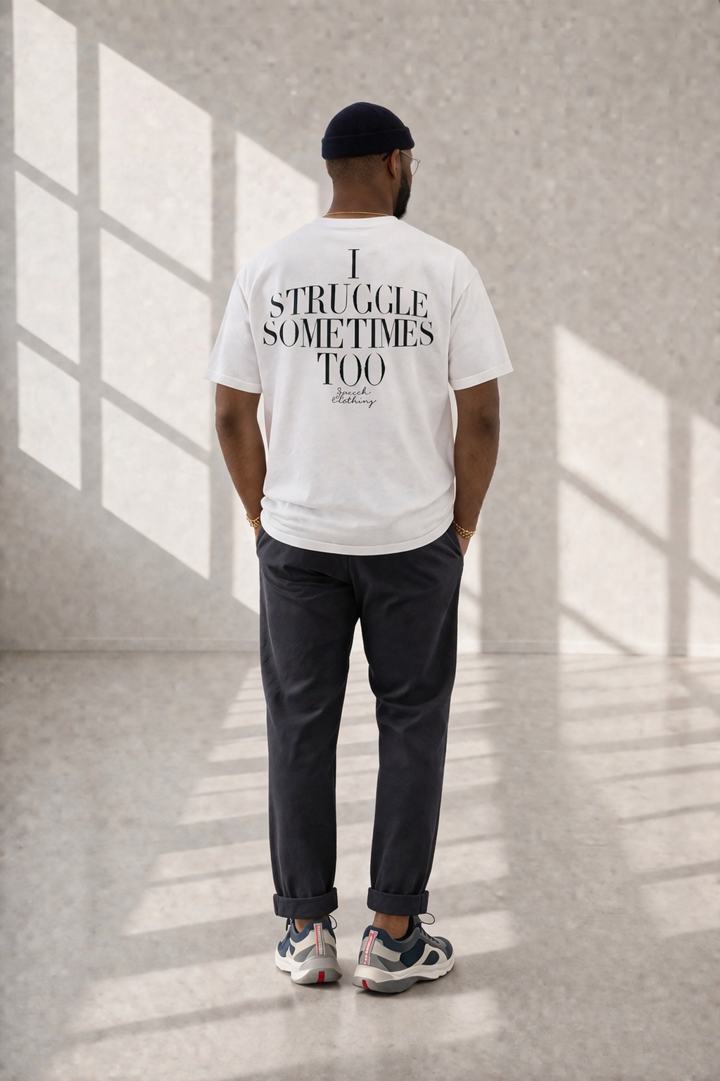 NOT ALONE TEE | 280 GSM heavyweight cotton · Oversized fit · Dropped shoulders