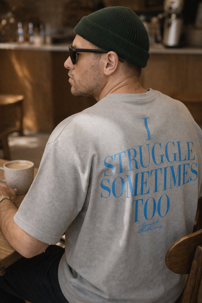 NOT ALONE TEE | 280 GSM heavyweight cotton · Oversized fit · Dropped shoulders