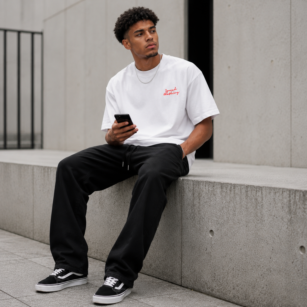 DECLAN heavyweight oversized T-shirt by SPEECH CLOTHING