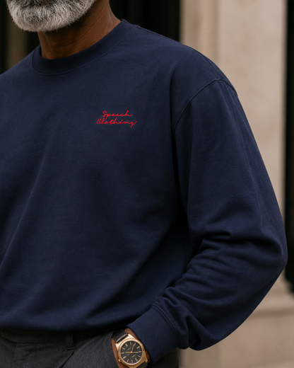 NO RISK LONG-SLEEVE heavyweight oversized long-sleeve by SPEECH CLOTHING