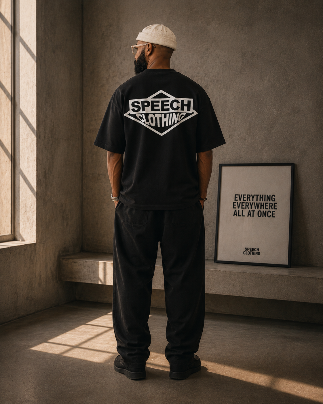 BEASTIE heavyweight oversized T-shirt by SPEECH CLOTHING