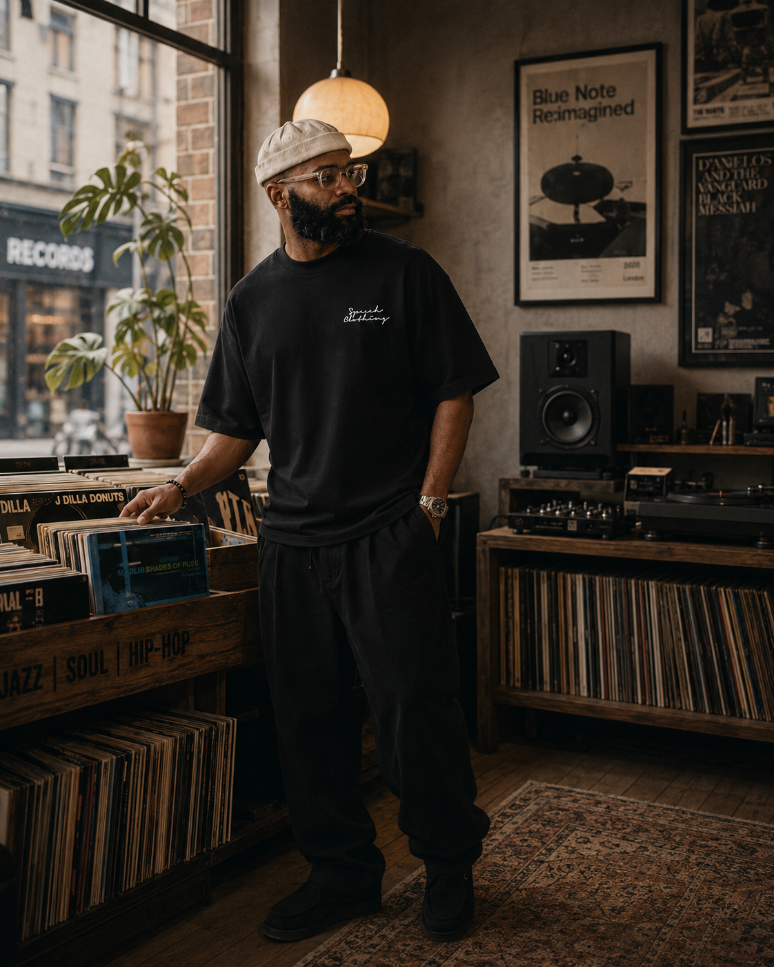 BEASTIE heavyweight oversized T-shirt by SPEECH CLOTHING