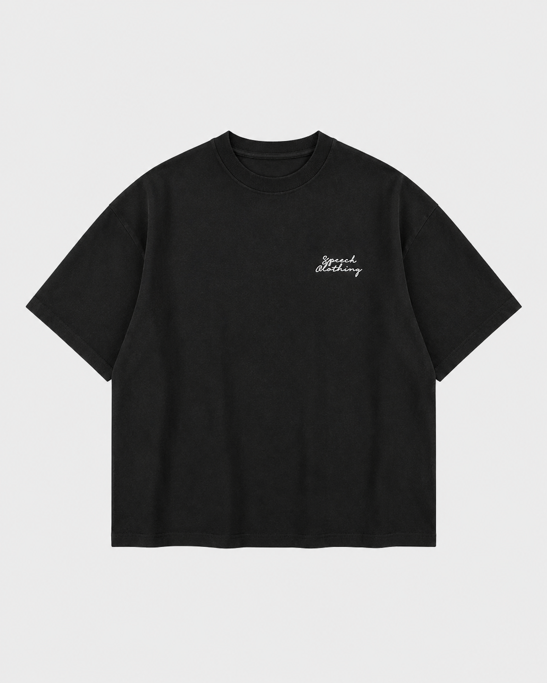 THINK FOR YOURSELF TEE heavyweight oversized T-shirt by SPEECH CLOTHING