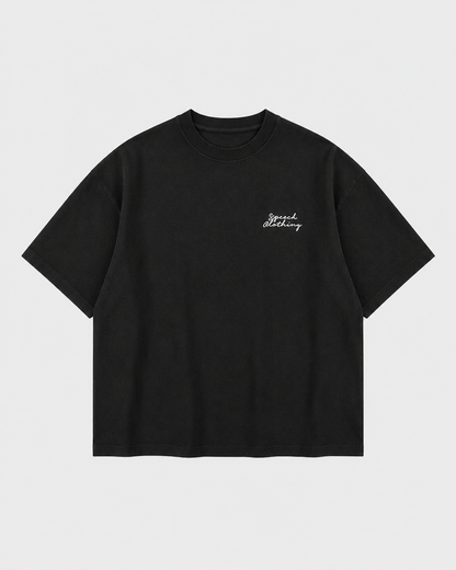 THINK FOR YOURSELF TEE heavyweight oversized T-shirt by SPEECH CLOTHING