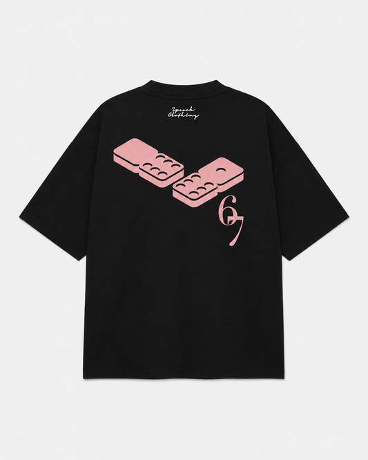 DOMINOES 6/7 heavyweight oversized T-shirt by SPEECH CLOTHING