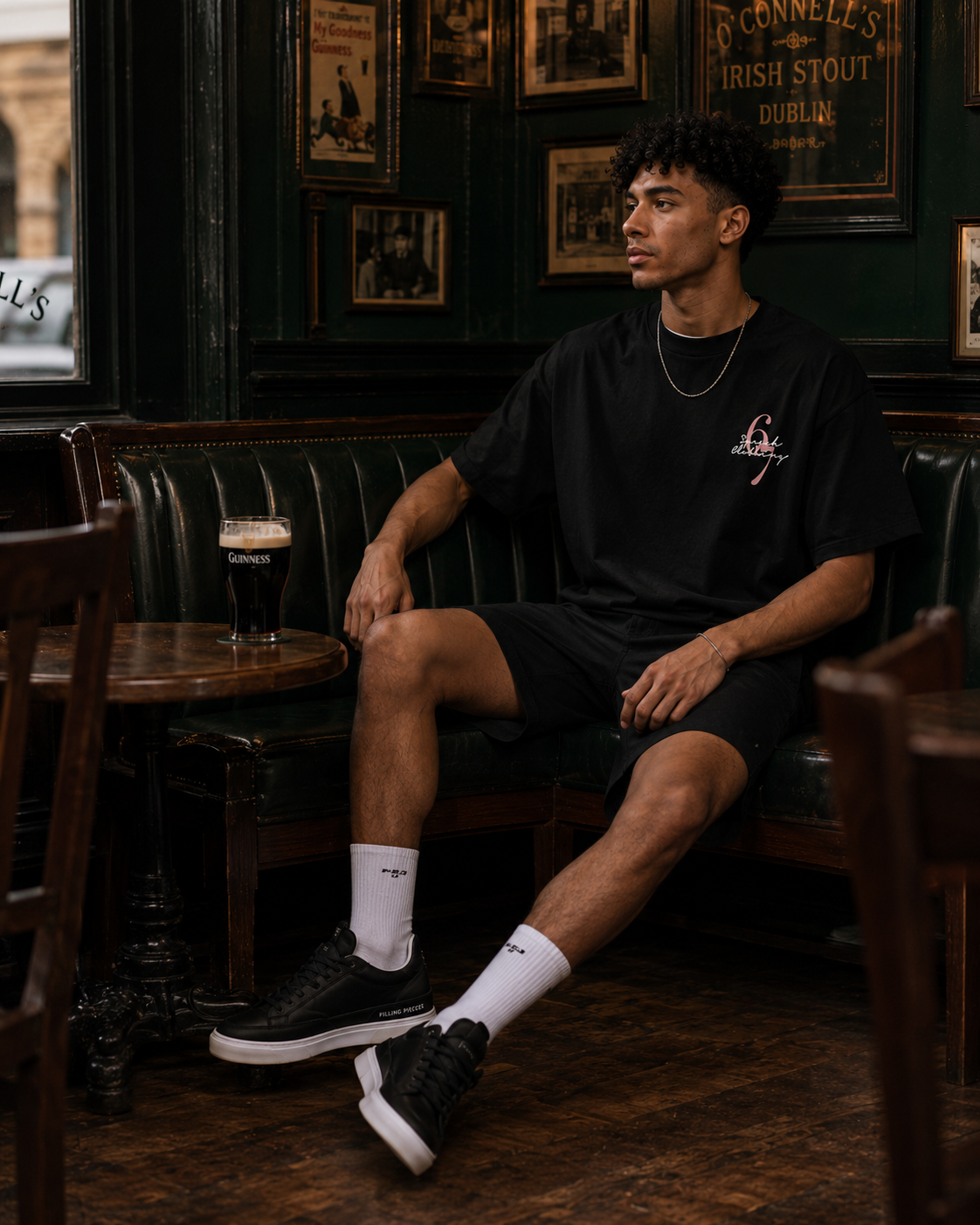 DOMINOES 6/7 heavyweight oversized T-shirt by SPEECH CLOTHING