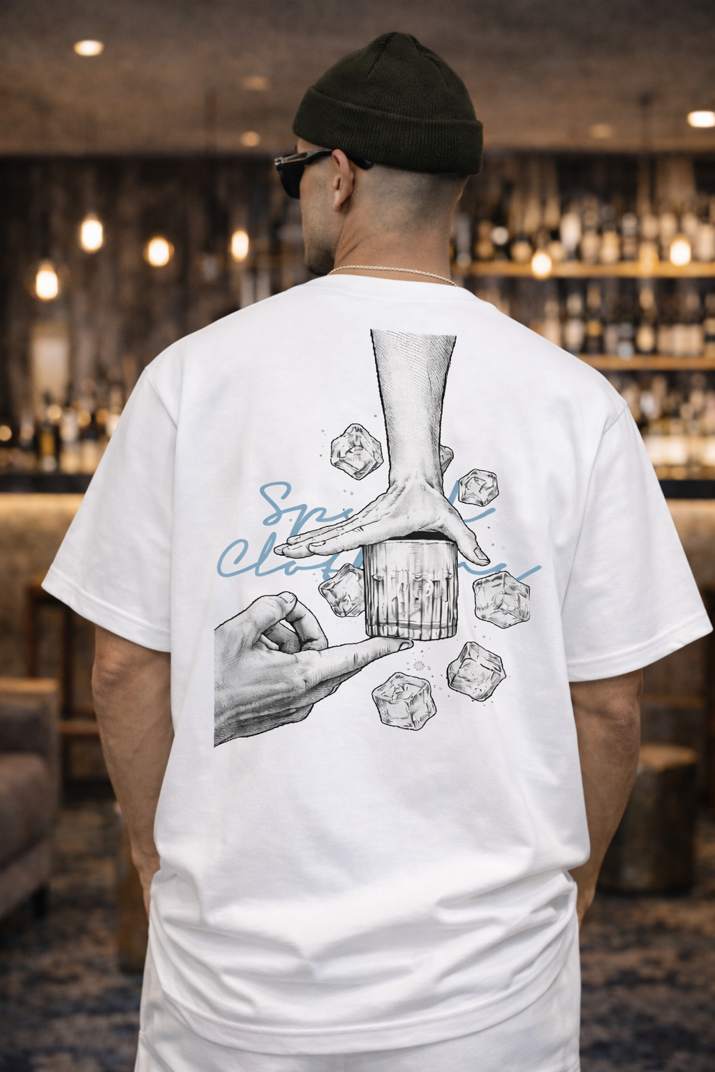 NO ICE | 280 GSM heavyweight cotton · Oversized fit · Dropped shoulders