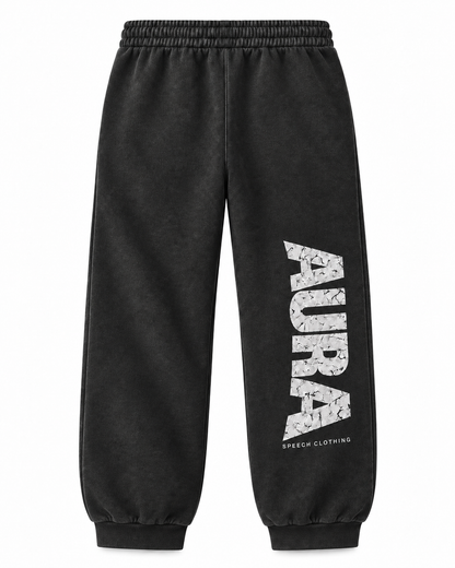 AURA Faded Tracksuit Bottoms