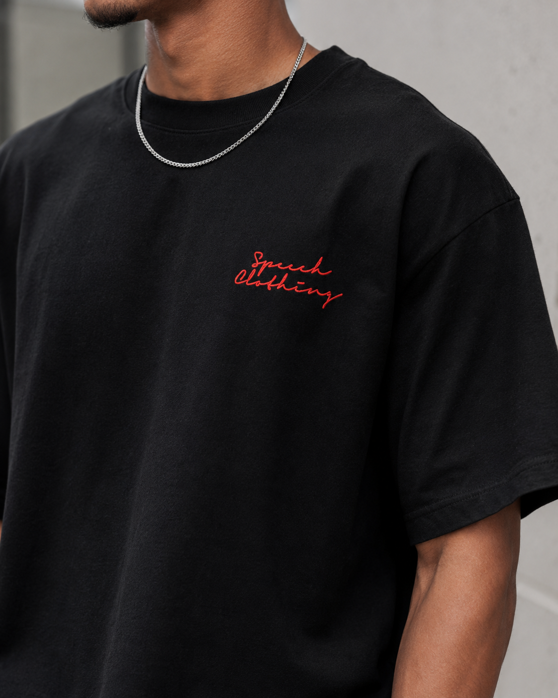 DECLAN heavyweight oversized T-shirt by SPEECH CLOTHING