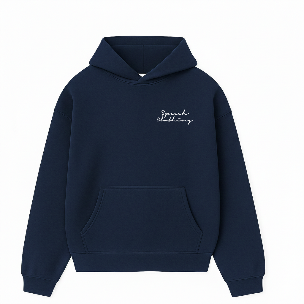 ESSENTIAL LOGO| The Core Script Heavyweight Hoodie
