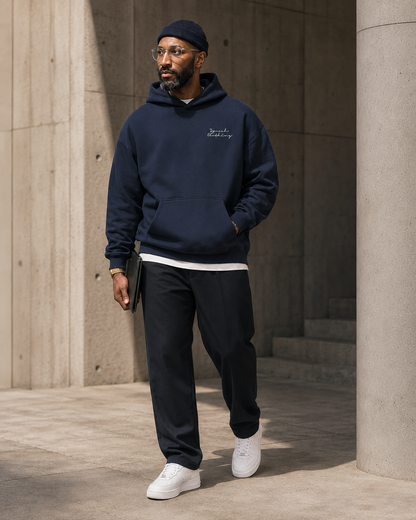 ESSENTIAL LOGO heavyweight oversized hoodie by SPEECH CLOTHING