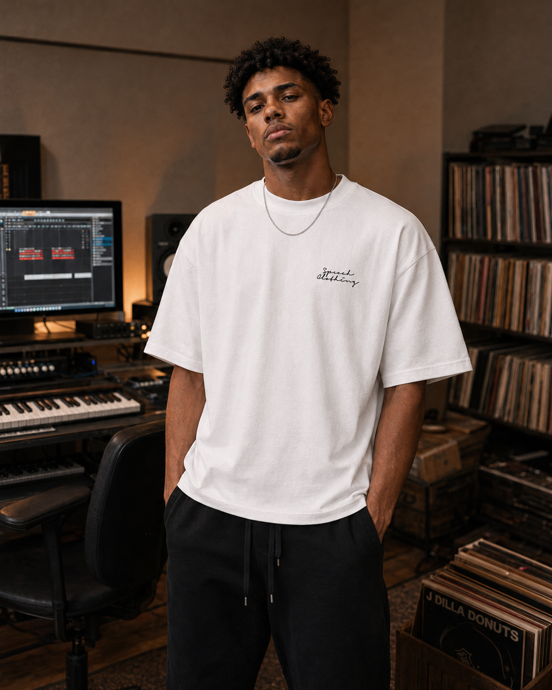 CHOOSE LOVE heavyweight oversized T-shirt by SPEECH CLOTHING