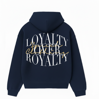 LOYALTY | 350 GSM heavyweight cotton · Oversized hoodie · Dropped shoulders