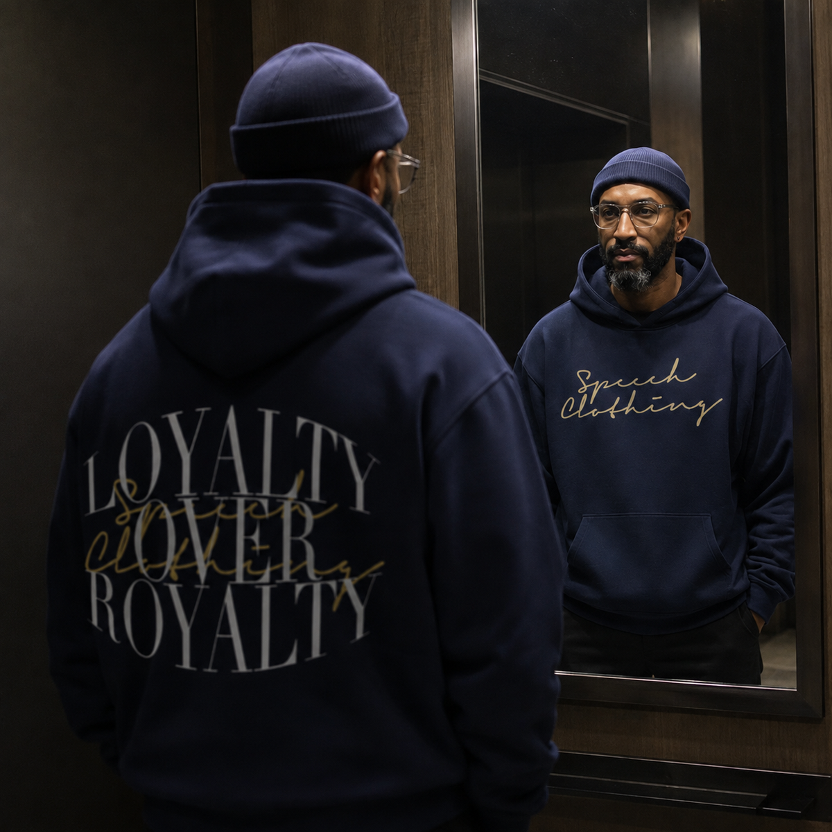 LOYALTY heavyweight oversized hoodie by SPEECH CLOTHING
