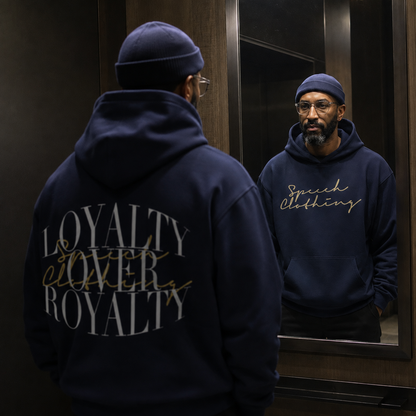LOYALTY heavyweight oversized hoodie by SPEECH CLOTHING