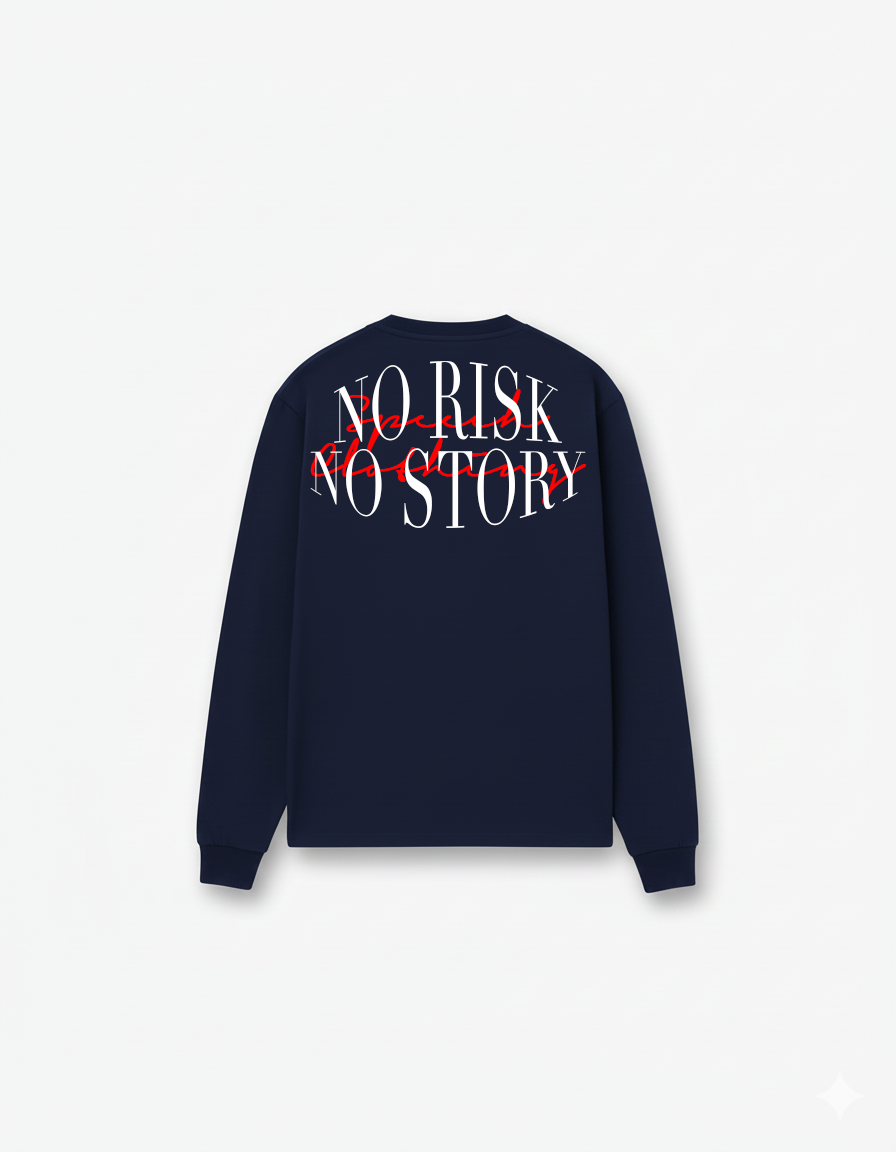 NO RISK | The Provocateur Heavyweight Long-Sleeve