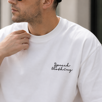 THE SOLVER OF PROBLEMS heavyweight oversized T-shirt by SPEECH CLOTHING