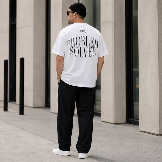 THE SOLVER OF PROBLEMS heavyweight oversized T-shirt by SPEECH CLOTHING