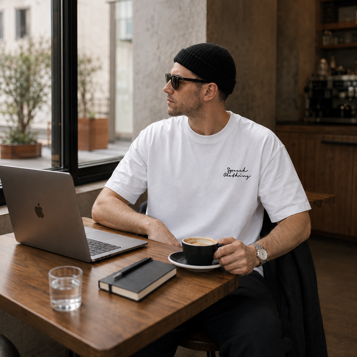 THE SOLVER OF PROBLEMS heavyweight oversized T-shirt by SPEECH CLOTHING