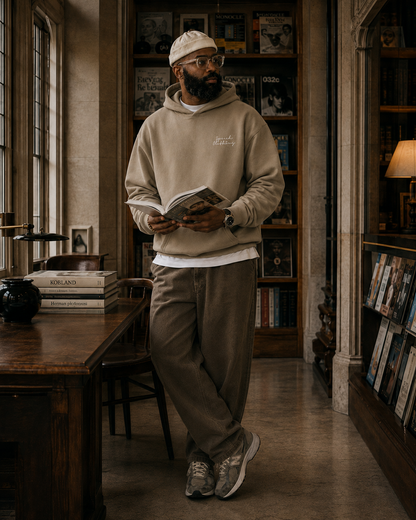 SAINT heavyweight oversized hoodie by SPEECH CLOTHING