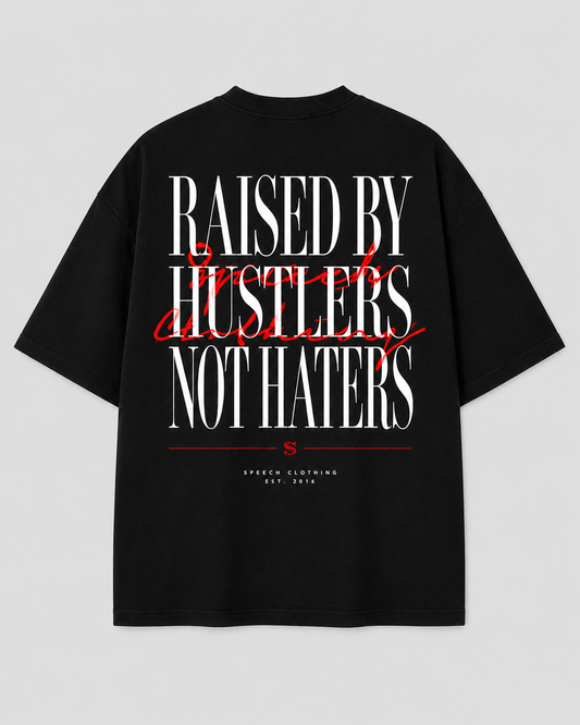 HUSTLER heavyweight oversized T-shirt by SPEECH CLOTHING