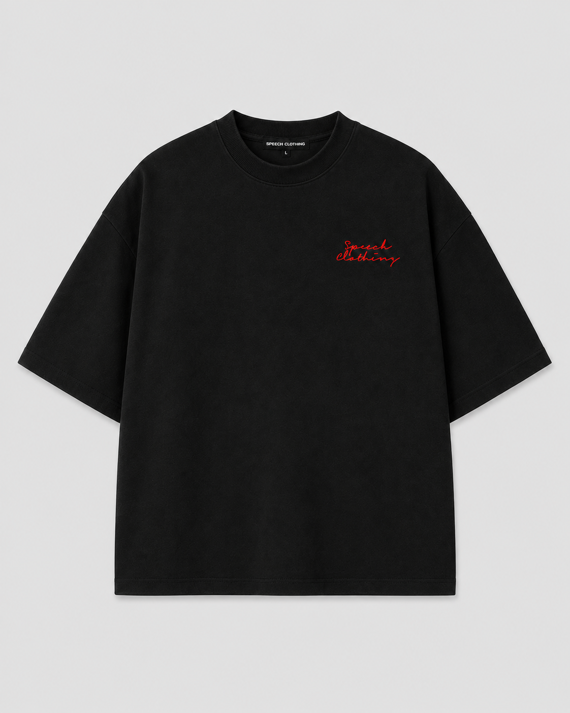 HUSTLER heavyweight oversized T-shirt by SPEECH CLOTHING