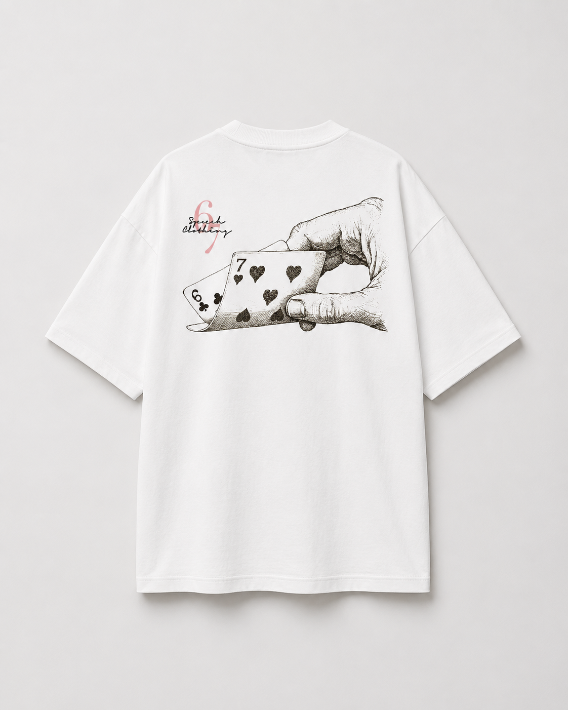 WHO'S TURN 6/7 heavyweight oversized T-shirt by SPEECH CLOTHING