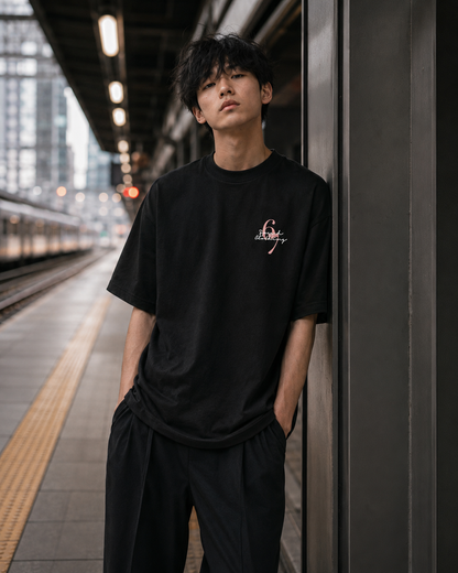 HAND SIGNALS 6/7 heavyweight oversized T-shirt by SPEECH CLOTHING