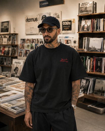 LIVE IT heavyweight oversized T-shirt by SPEECH CLOTHING