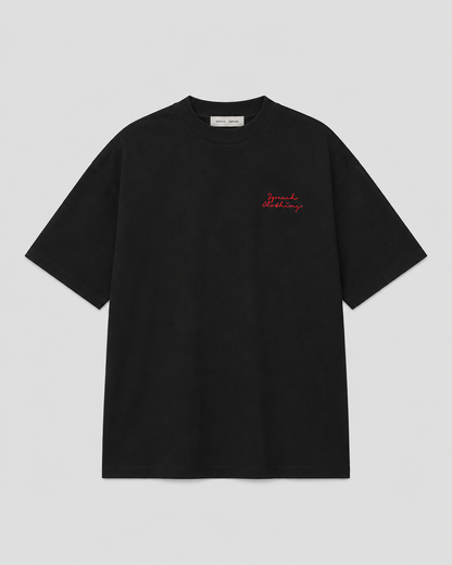 LIVE IT heavyweight oversized T-shirt by SPEECH CLOTHING